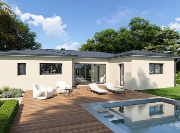 Projet de construction d'une maison 100 m² avec terrain à CHARBONNIERES (71)