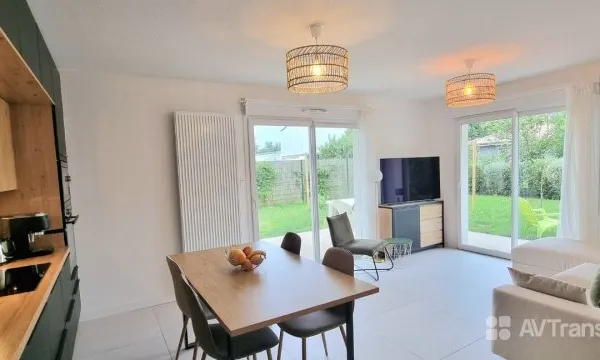 Appartement en rez de jardin