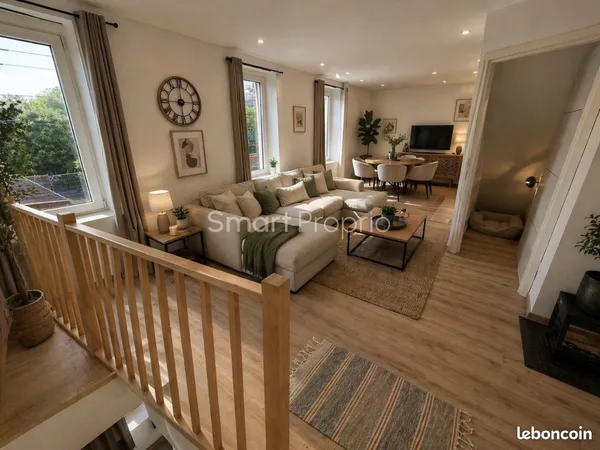 Triplex 4 pièces 75 m²