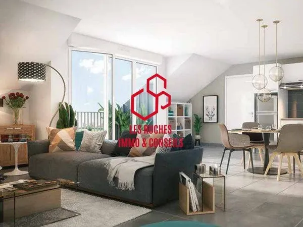 Appartement 3 pièces 61 m²