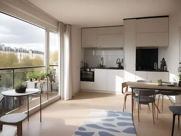 Appartement 2 pièces 38 m²