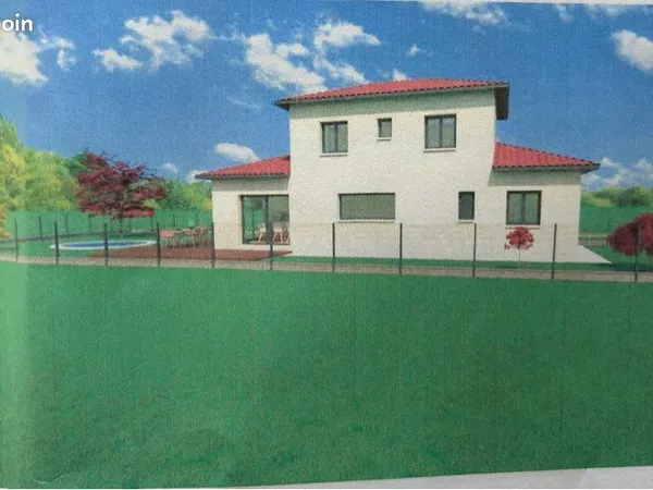 VENDS TERRAIN À BÂTIR 560 m2 VILLETTE D ANTHON