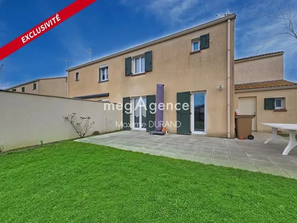 Maison 3 chambres avec garage et jardin