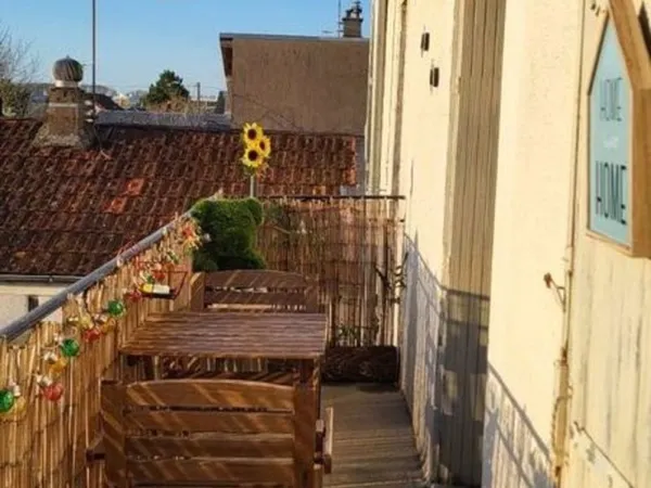T2 bis meublé et garage