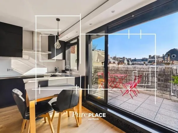 Appartement T2 de 40 m2 à Paris 75008, Boulevard de Courcelles