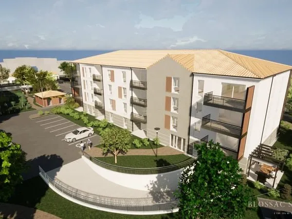 NEUVILLE-DE-POITOU, Appartement neuf T2 de 44.65m2