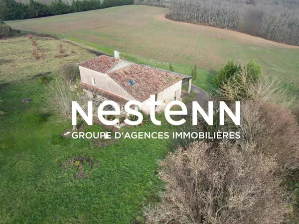 A vendre ancienne ferme en pierre avec 1Ha à Nérac