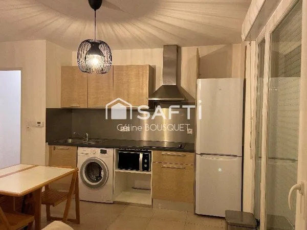 Appartement P2 de 41 m2 avec balcon et parking