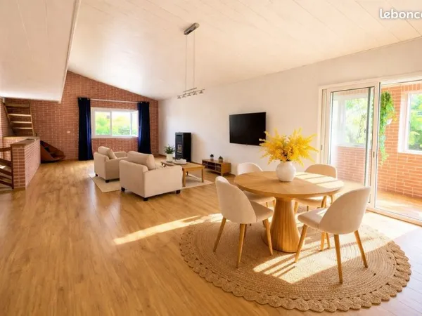 Maison FAMILIALE fonctionnelle 4 chambres