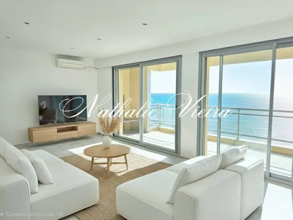 T3 TRAVERSANT DERNIER ETAGE VUE MER