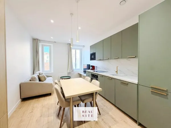 Nice Carré d'Or - 2 pièces rénové, idéal investissement locatif