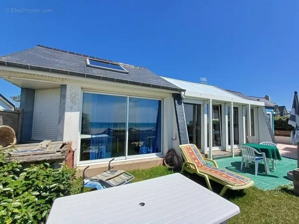 Très agréable maison en front de mer.