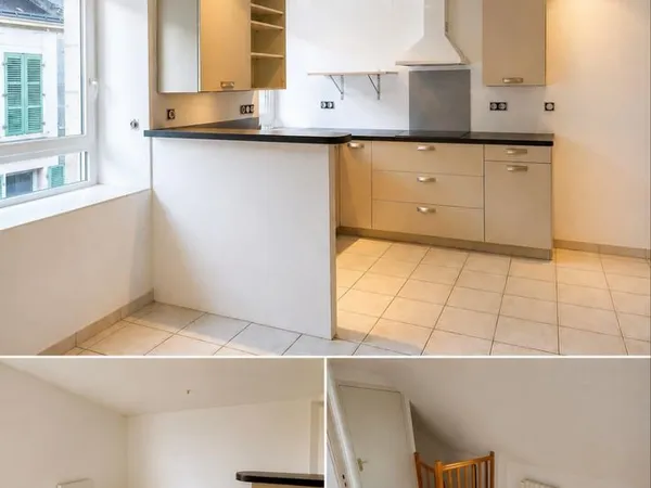 Appartement T3 duplex 64 m² habitables (70m²)- Centre de Plouay