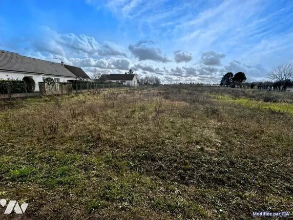 Terrain constructible 1182 m²