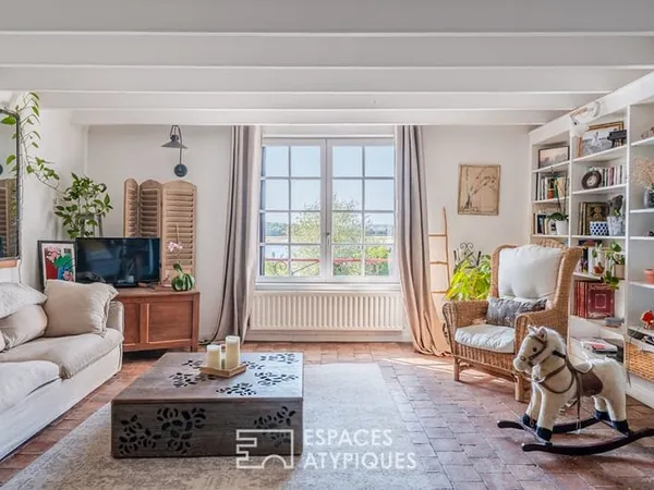 Maison de charme vue Loire
