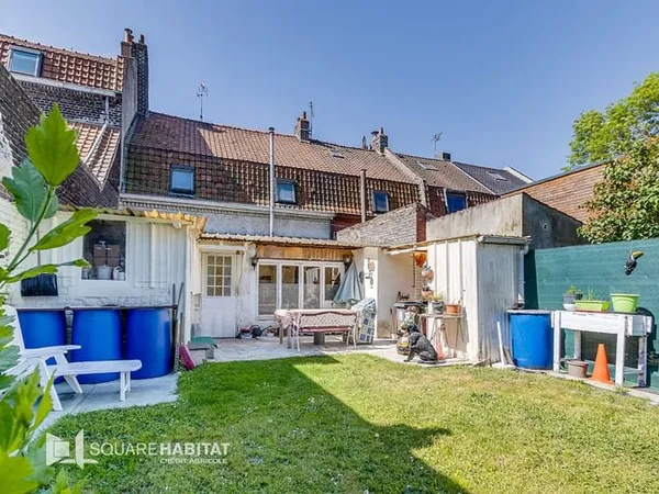 Maison semi flamande de 100 m2 secteur Sartel Carihem