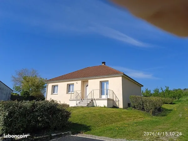 Maison individuelle récente Lac de MADINE