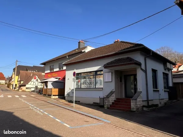Installez votre activité professionnelle au coeur du village de Flaxlanden - Local professionnel 63 