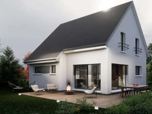 Terrain + maison 5 pièces 105 m²