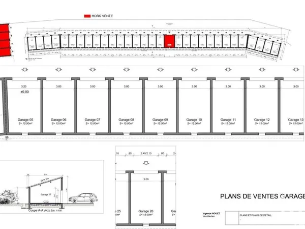 Parking 15 m²