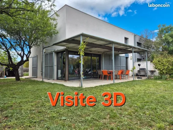 🏡 Montpellier Aiguelongue - Maison d'architecte bioclimatique - 123 m² - DPE B - Sous offre