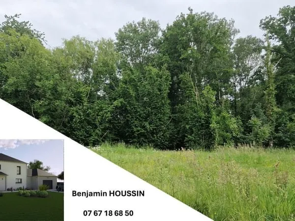 Terrain à bâtir de 1083 m² à MITTAINVILLE (78)