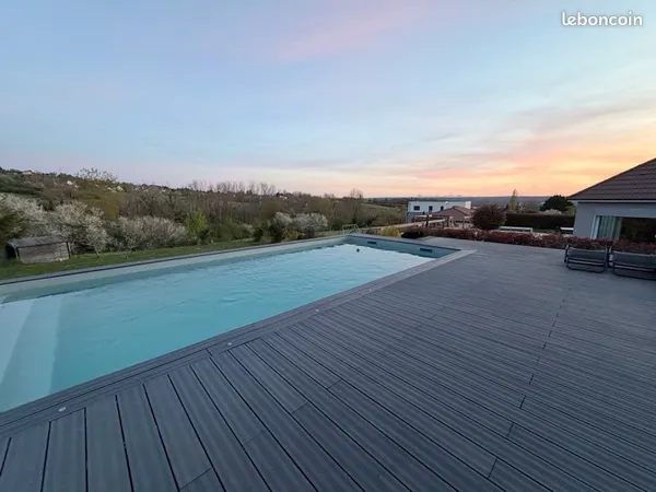 Maison vue panoramique