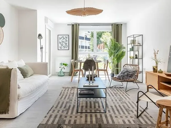 Visitez l'appartement décoré sur rendez-vous et profitez d'une remise des clés immédiate !