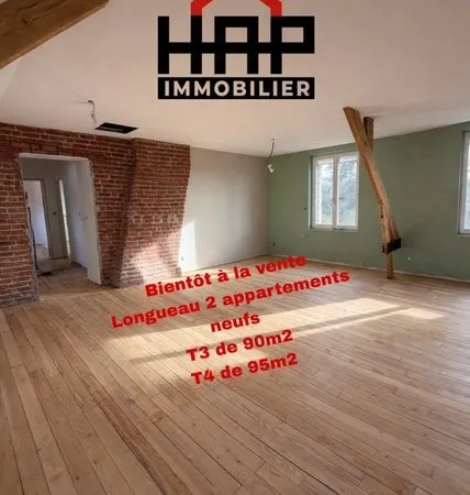 Programme neuf Longueau 2 Appartements spacieux T3 et T4 de