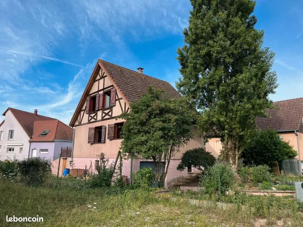 EXCLUSIF Au calme, maison 5 p sur 6,35 ares