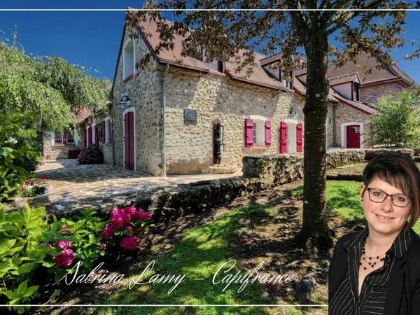 ✨ À Vendre : Élégante Propriété de Prestige en Pierre Meulière - 214 m² sur 2508 m² de Terrain - 5 c
