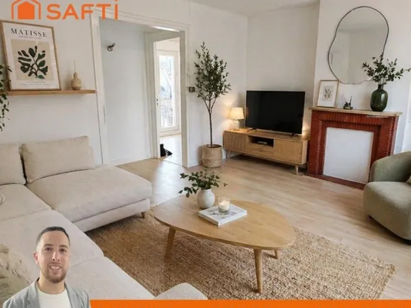 Appartement lumineux 55 m² avec balcon - Idéal premier achat ou investissement !