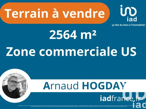 Terrain 2564 m²