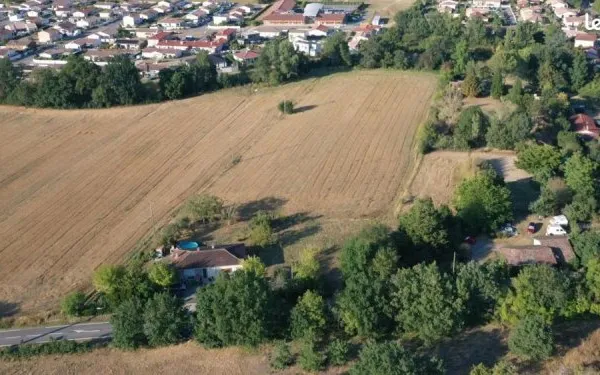 Terrain 475 m² Lasserre Pradere