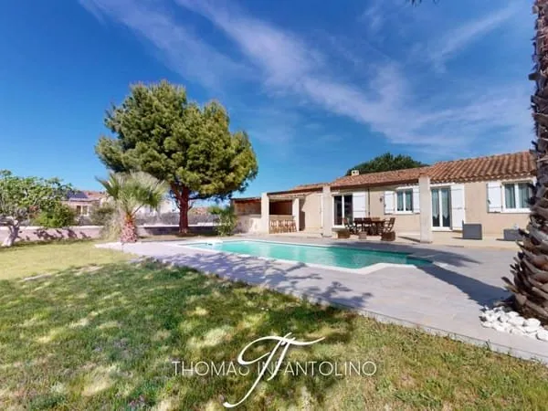 EN EXCLUSIVITE - PLAIN PIED - 4 CHAMBRES - PISCINE