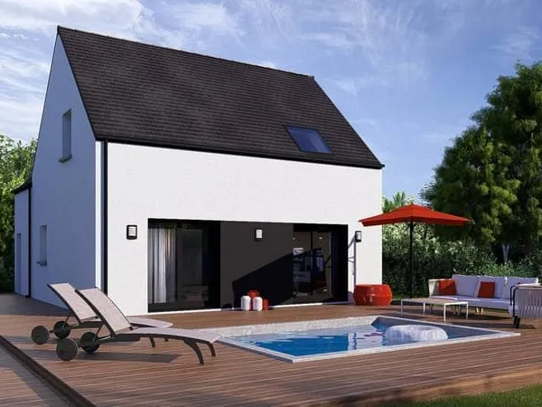 MAISON 2 CHAMBRES - GUÉNIN