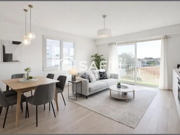 Les Sables-d'Olonne - T2 lumineux avec balcon plein sud - sationnement facile