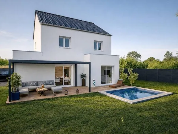 Maison Moderne 4chambres avec son terrain