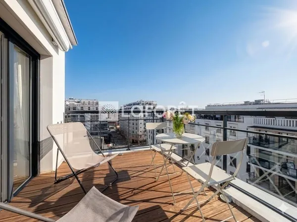 Dernier étage avec terrasse plein Sud sans vis-à-vis ? 104 m² lumineux ? Résidence RESONANCE