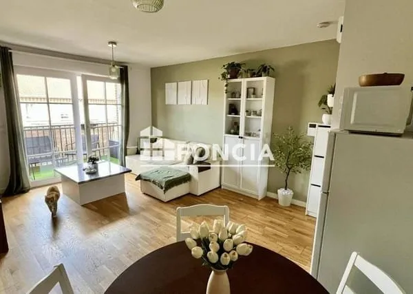 Appartement 2 pièces 38 m²