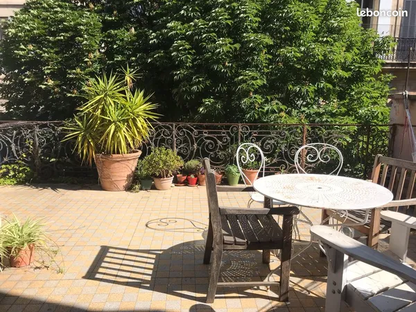 Sous-location appartement avec terrasse