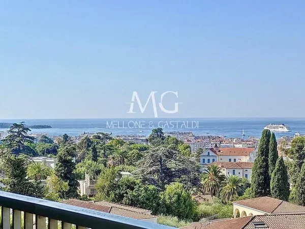 Cannes Oxford | Résidence de prestige avec parc, piscine et tennis | Vue mer panoramique