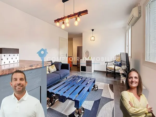 Isère (38) - A Vendre T3 lumineux avec climatisation, parkin