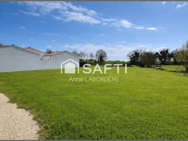 Suberbe terrain CDA La Rochelle
