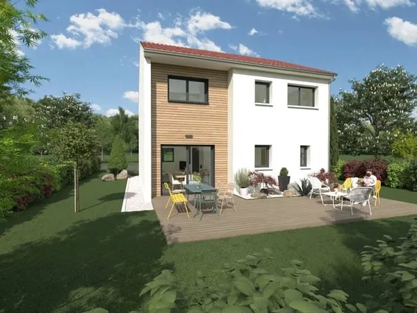 Terrain + Maison de 96m2 à Marsillargues (34590)