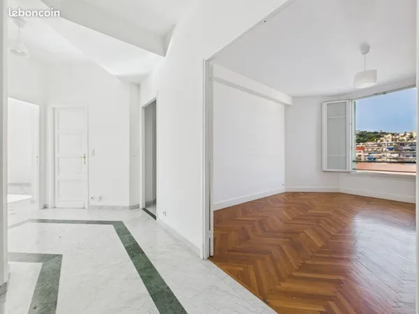 Nice Trachel / Libération - Grand 3P 85m² - 5e étage - Rénové - Lumineux - Garage