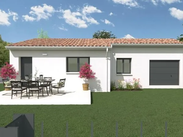 CHOMERAC: Maison 2 chambres - 70 m²h