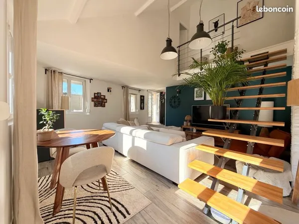 Maison T4 en parfait état avec jardin