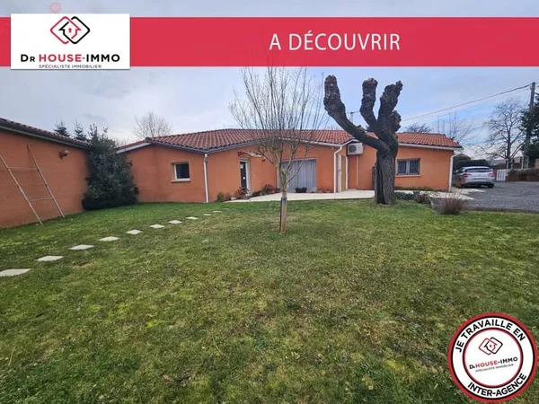 Superbe Propriété T8/ 7 CH de 225 m² sur Terrain de 2976 m² 81120 Laboutarie