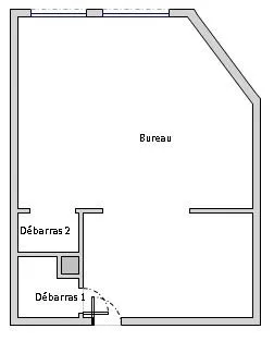 Bureaux 34 m²